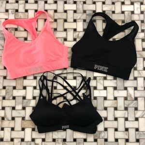 Victoria’s Secret Pink Sports Bra Bundle